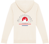 Sweat Zippé à Capuche Black SunSet "Bonne Mère"
