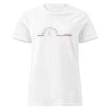 T-shirt Femme Black SunSet Corsica"L'Île"