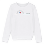 Prenez soin de vos enfants et maintenez les au chaud dans ce sweat unisexe aux finitions hautes qualités. Imprimé en France et labellisé GOTS vos charmants petits monstres seront à l'aise dans ce sweat doux comme un Doudou et à la coupe indémodable. Motif : Pins Landais intégré dans le logo Black SunSet Hossegor