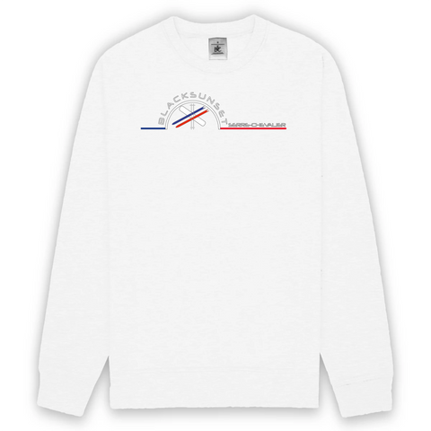 Sweat unisexe ultra doux imprimé en France. Coupe droite et encolure ras de cou. Manches montées. Logo imprimé sur la face avant. Motif Ski Snow Serre Chevalier