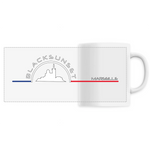 Indémodable, ce Mug personnalisé, imprimé en France, est d'une excellente qualité. A la maison comme au bureau il sera aussi esthétique que pratique. Versez y votre boisson préférée et dégustez. Le visuel est imprimé autour de la tasse. Motif : Bonne Mère intégré au logo Black SunSet Marseille