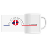 Indémodable, ce Mug personnalisé, imprimé en France, est d'une excellente qualité. A la maison comme au bureau il sera aussi esthétique que pratique. Versez y votre boisson préférée et dégustez. Le visuel est imprimé autour de la tasse. Motif : Surfeur intégré au logo Black SunSet Hossegor