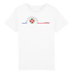 Voici LE tee-shirt Ultra Doux et que tout le monde aimerait porter, mais que nous avons réservé aux enfants. Il dispose des meilleurs labels de fabrication et ses finitions sont haut de gamme. 100% en coton biologique, il existe dans de nombreuses couleurs. Motif : Croix Basque Black SunSet Biarritz