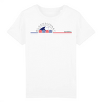 Tee-shirt Enfant Bio Black SunSet Biarritz "Tentes Plage"