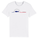 Tee-shirt Bio Black SunSet Marseille "La Sardine Bleue"