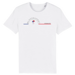 Tee-shirt manches courtes qui fera partie de vos essentiels. Conçu à 100% en coton bio, crédité de nombreux labels bio, dont le GOST. Imprimé en France et décliné en plusieurs couleurs, sa coupe droite et classique lui procure une allure décontractée. Logo imprimé sur la face avant. Motif Pins Landais