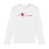 Tee-shirt manches longues épais. Toucher doux et très confortable il se porte en toutes saisons. Imprimé en France et labellisé GOTS ses finitions sont de haute qualité. 100% en coton biologique, il deviendra votre seconde peau. Motif : Surfeuse intégré dans le logo Black SunSet Cap Ferret