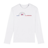 Tee-shirt manches longues épais. Toucher doux et très confortable il se porte en toutes saisons. Imprimé en France et labellisé GOTS ses finitions sont de haute qualité. 100% en coton biologique, il deviendra votre seconde peau. Motif : Flocon intégré dans le logo Black SunSet Courchevel