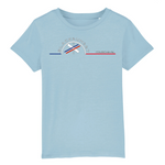 Tee-shirt Enfant Bio Black SunSet Courchevel "Ski Snow"