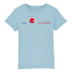 Tee-shirt Enfant Bio Black SunSet Camargue "Vol Flamants Roses"