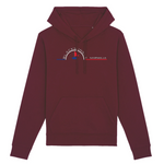 Un sweat à capuche unisexe aux labels Bio, imprimé en France. Fabriqué dans des conditions éthiques et de manière éco-responsable. Coupe droite et manches montées. Logo imprimé sur la face avant. Le Pointu Marseille