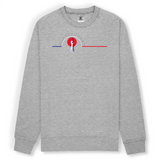 Description : Sweat unisexe ultra doux imprimé en France. Coupe droite et encolure ras de cou. Manches montées. Logo imprimé sur la face avant.  Disponible du S au 2XL  Détails : Composition : 80% coton, 20% polyester Grammage : 280 g/m²  Motif : Surfeuse intégré au logo Black SunSet