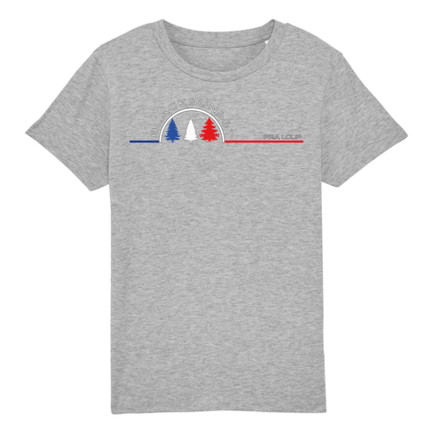 Voici LE tee-shirt Ultra Doux et que tout le monde aimerait porter, mais que nous avons réservé aux enfants. Il dispose des meilleurs labels de fabrication et ses finitions sont haut de gamme. 100% en coton biologique, il existe dans de nombreuses couleurs. Motif : Sapins Black SunSet Pra Loup