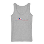 Ce débardeur léger et doux au toucher sera votre partenaire idéal et se mariera avec vos nombreuses tenues. Ses fines bretelles et sa coupe droite ajustée vous procureront un confort durable. Motif : Tentes Plage intégré dans le logo Black SunSet Biarritz