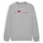 Sweat unisexe ultra doux imprimé en France. Coupe droite et encolure ras de cou. Manches montées. Logo imprimé sur la face avant. 
