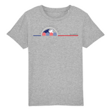 Tee-shirt Enfant Bio Black SunSet Biarritz "Tentes Plage"