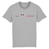 Tee-shirt Bio Black SunSet Courchevel "Flocon"