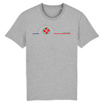 Tee-shirt Bio Black SunSet Biarritz "Croix Basque"
