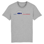 Tee-shirt Bio Black SunSet Marseille "La Sardine Bleue"