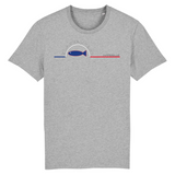 Tee-shirt Bio Black SunSet Marseille "La Sardine Bleue"