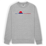 Sweat unisexe ultra doux imprimé en France. Coupe droite et encolure ras de cou. Manches montées. Logo imprimé sur la face avant. Motif Le Pêcheur Marseille