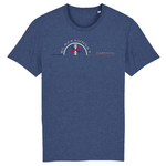 Tee-shirt Bio Black SunSet Courchevel "Flocon"