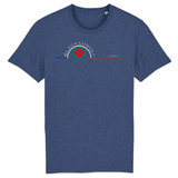 Tee-shirt Bio Black SunSet Biarritz "Croix Basque"