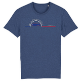 Tee-shirt Bio Black SunSet Marseille "La Sardine Bleue"