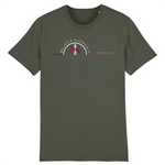 Tee-shirt Bio Black SunSet Courchevel "Flocon"