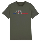 Tee-shirt Bio Black SunSet Courchevel "Flocon"