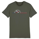 Tee-shirt Bio Black SunSet Serre Chevalier "Snow Ski"