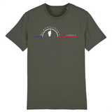 Tee-shirt Bio Black SunSet Corsica "L'Île"