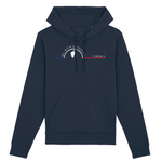 Un sweat à capuche unisexe aux labels Bio, imprimé en France. Fabriqué dans des conditions éthiques et de manière éco-responsable. Coupe droite et manches montées. Logo imprimé sur la face avant. Motif l'île Corse