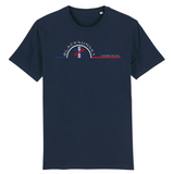 Tee-shirt Bio Black SunSet Courchevel "Flocon"