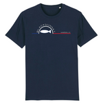 Tee-shirt Bio Black SunSet Marseille "Sardine"