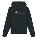 Un sweat à capuche unisexe aux labels Bio, imprimé en France. Fabriqué dans des conditions éthiques et de manière éco-responsable. Coupe droite et manches montées. Logo imprimé sur la face avant. Motif Paddle Hossegor