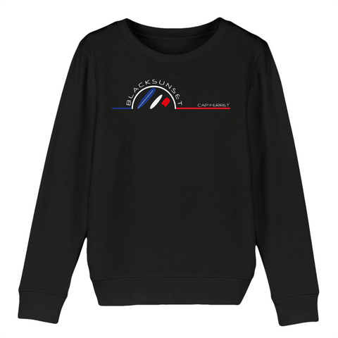 Prenez soin de vos enfants et maintenez les au chaud dans ce sweat unisexe aux finitions hautes qualités. Imprimé en France et labellisé GOTS vos charmants petits monstres seront à l'aise dans ce sweat doux comme un Doudou et à la coupe indémodable. Motif : Planches de Glisse Black SunSet Cap Ferret