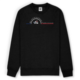 Sweat unisexe ultra doux imprimé en France. Coupe droite et encolure ras de cou. Manches montées. Logo imprimé sur la face avant. Motif Télésièges Serre Chevalier