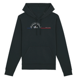 Un sweat à capuche unisexe aux labels Bio, imprimé en France. Fabriqué dans des conditions éthiques et de manière éco-responsable. Coupe droite et manches montées. Logo imprimé sur la face avant. Motif Télésièges Pra Loup