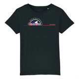 Tee-shirt Enfant Bio Black SunSet Biarritz "Tentes Plage"