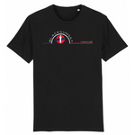 Tee-shirt Bio Black SunSet Hossegor "Surfeur"