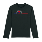 Tee-shirt manches longues épais. Toucher doux et très confortable il se porte en toutes saisons. Imprimé en France et labellisé GOTS ses finitions sont de haute qualité. 100% en coton biologique, il deviendra votre seconde peau. Motif : Surfeur intégré dans le logo Black SunSet Hossegor