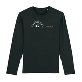 Tee-shirt manches longues épais. Toucher doux et très confortable il se porte en toutes saisons. Imprimé en France et labellisé GOTS ses finitions sont de haute qualité. 100% en coton biologique, il deviendra votre seconde peau. Motif : Télésièges intégré dans le logo Black SunSet Courchevel