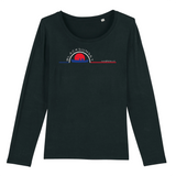 Ce Tee-shirt manches longues, 100% coton Biologique deviendra l'indispensable de vos journées et soirées de mi-saison. Imprimé en France, certifié GOTS, son tissu léger et son col arrondi et évasé le rendent très agréable à porter. Logo imprimé face avant. Motif Le Pêcheur Marseille