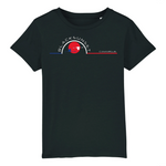 Tee-shirt Enfant Bio Black SunSet Camargue "Vol Flamants Roses"