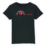 Tee-shirt Enfant Bio Black SunSet Camargue "Vol Flamants Roses"