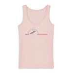 Ce débardeur léger et doux au toucher sera votre partenaire idéal et se mariera avec vos nombreuses tenues. Ses fines bretelles et sa coupe droite ajustée vous procureront un confort durable. Motif : Ski Snow intégré dans le logo Black SunSet