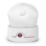 Bonnet à Revers Brodé Black SunSet "Surfeur"