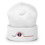 Bonnet à Revers Brodé Black SunSet "Surfeur"