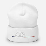 Bonnet à Revers Brodé Black SunSet "Bonne Mère"